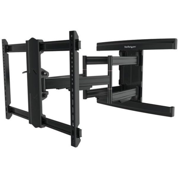 StarTech.com TV Wall Mount supports up to 100  VESA Displays - Low Profile Full Motion Large TV Wall Mount - Heavy Duty Adjustable Bracket on Sale