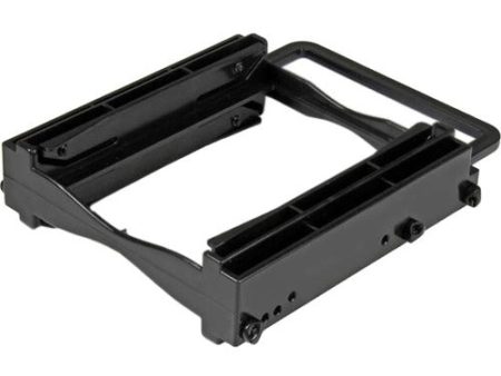 StarTech.com Dual 2.5  SSD HDD Mounting Bracket for 3.5  Drive Bay - Tool-Less Installation - 2-Drive Adapter Bracket for Desktop Computer Fashion