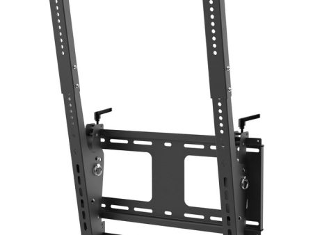 StarTech.com Portrait Vertical TV Wall Mount, Heavy Duty TV Mount for 40-55 inch VESA Display (110lb 50kg), Tilt, w Lockable Security Bar For Discount