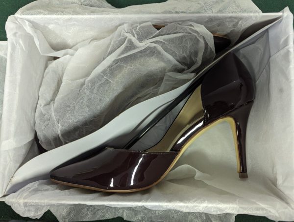 Steve Madden  Rachhell  Burgundy Patent Heels UK 8.5 Supply