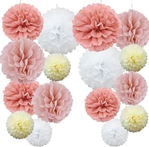 (Bellini , 20PCS - Size 8 Time to Sparkle Tissue Paper Pompoms Hot on Sale