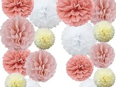 (Bellini , 20PCS - Size 8 Time to Sparkle Tissue Paper Pompoms Hot on Sale