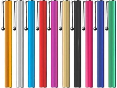 10 x STYLUS PENS SCREEN TOUCH RUBBER TIP FOR TABLET  ANDROID MOBILE PHONES Cheap