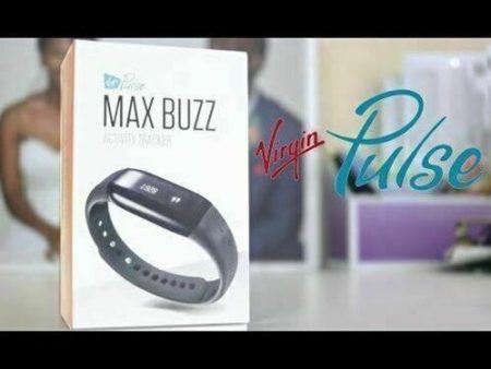 Max Buzz Wristband Activity Tracker by Virgin Pulse Fashion