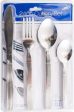 24Pc Cutlery Set Kitchen Utensils Dinning Tools Stainless Steel Spoon Fork New Sale